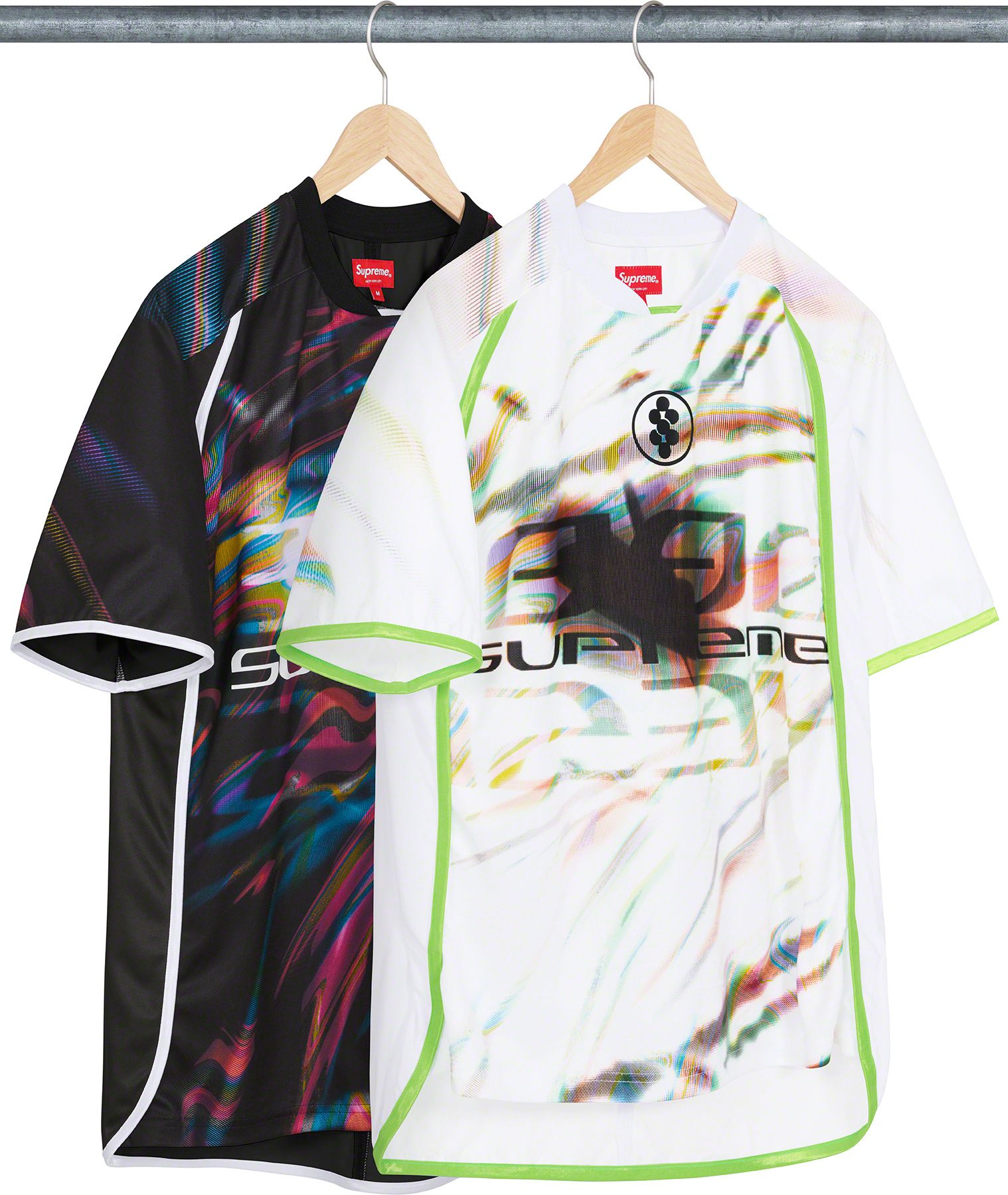 ★2023SS WEEK8★Supreme Stacked Intarsia S/S Top Supreme Stacked Intarsia S/S Top White Men's - SS23 - US