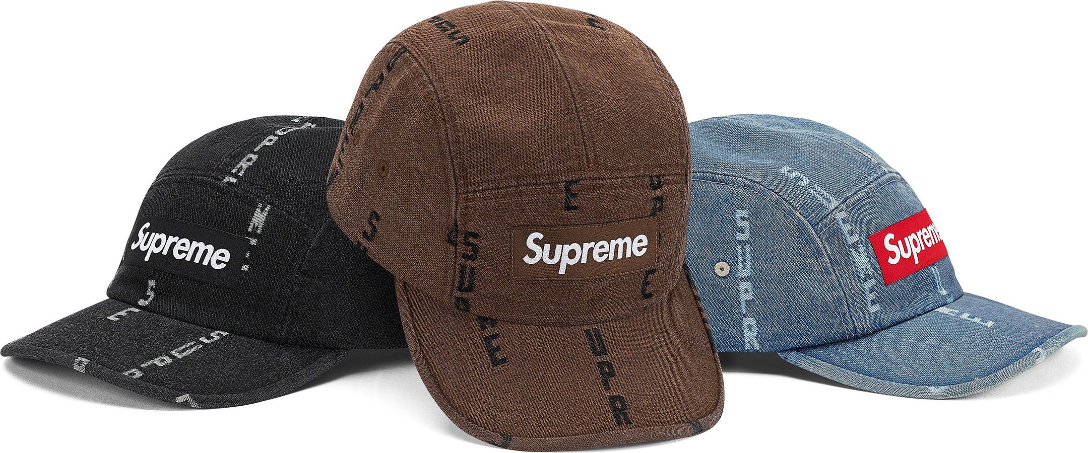 Supreme Dry Wax Cotton Camp Cap (FW20) - $54