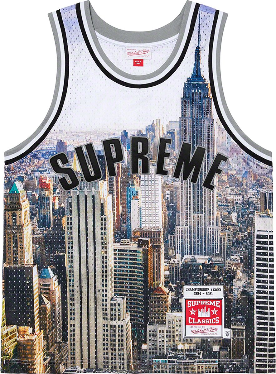 トップス Supreme Mitchell&Ness Basketball Jersey Supreme-Mitchell-Ness-