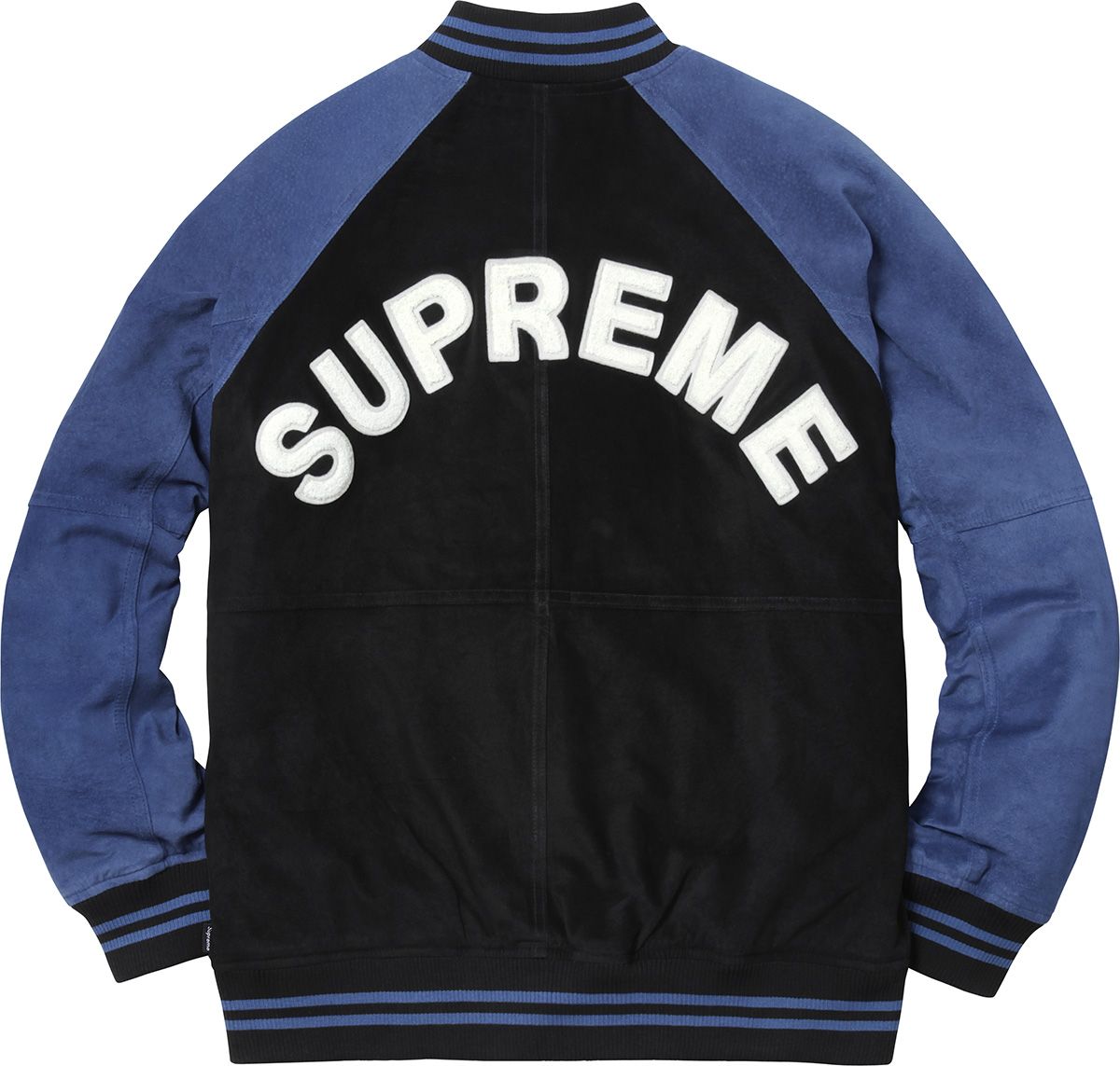 「s 」シュプリーム Suede Varsity Jacket Supreme Suede Varsity Jacket (SS17) - $448