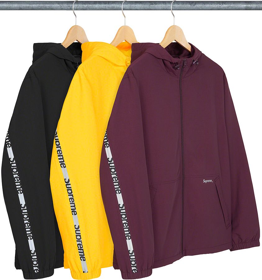 ジャケット・アウター M supreme reflective zip hooded jacket Reflective Zip Hooded Jacket – Supreme
