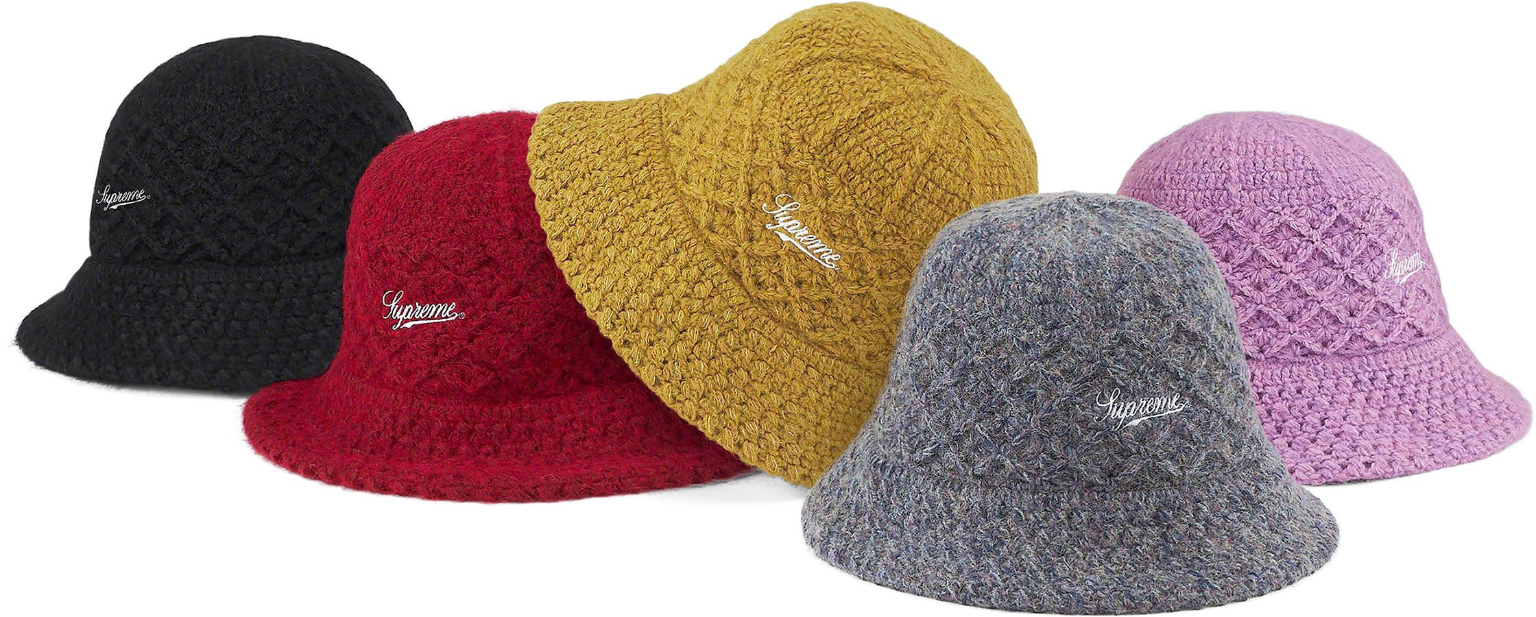 Supreme Mohair Crochet Crusher (FW22) - $78