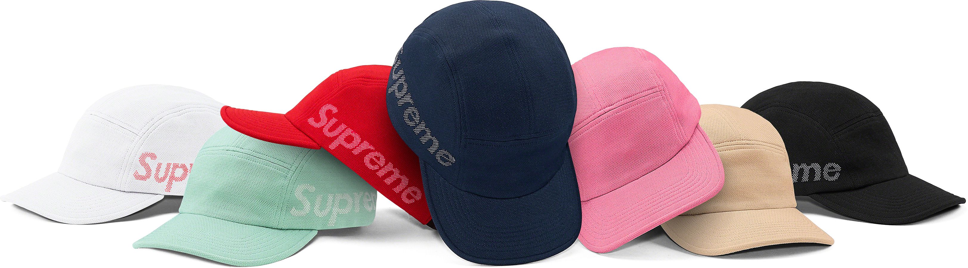 Jacquard Pique Camp Cap – Supreme