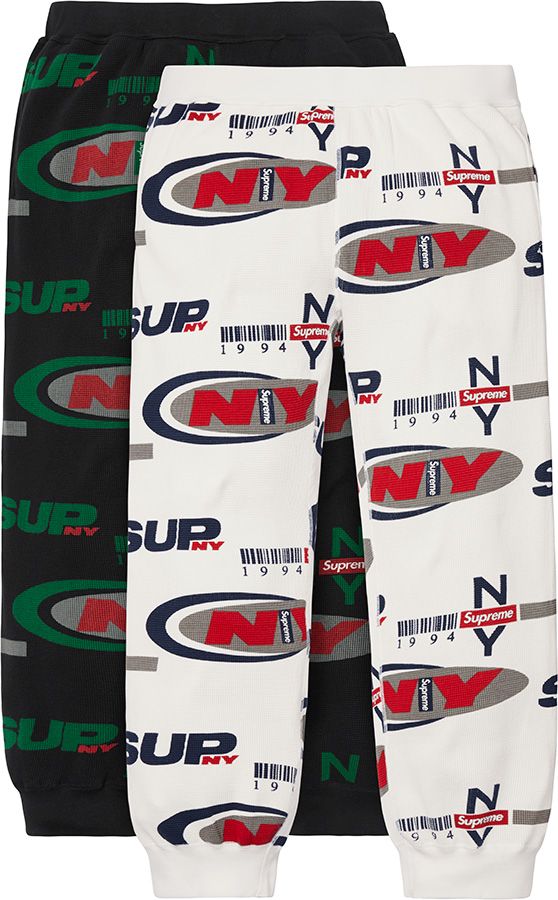 Supreme NY Waffle Thermal (FW18) - $110