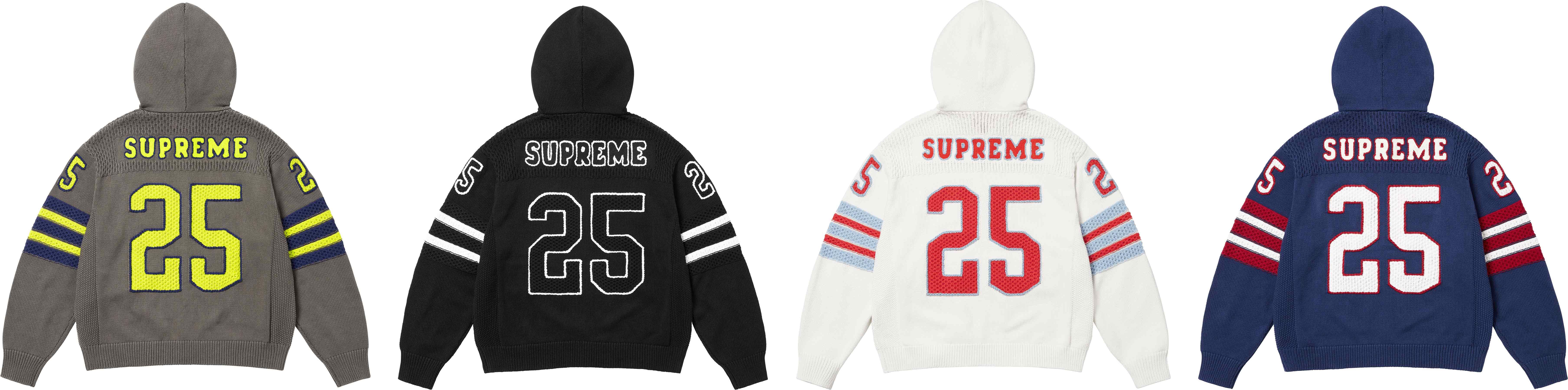 トップス Supreme Old English Printed Sweater Supreme Old English Printed Sweater (SS25) - $158
