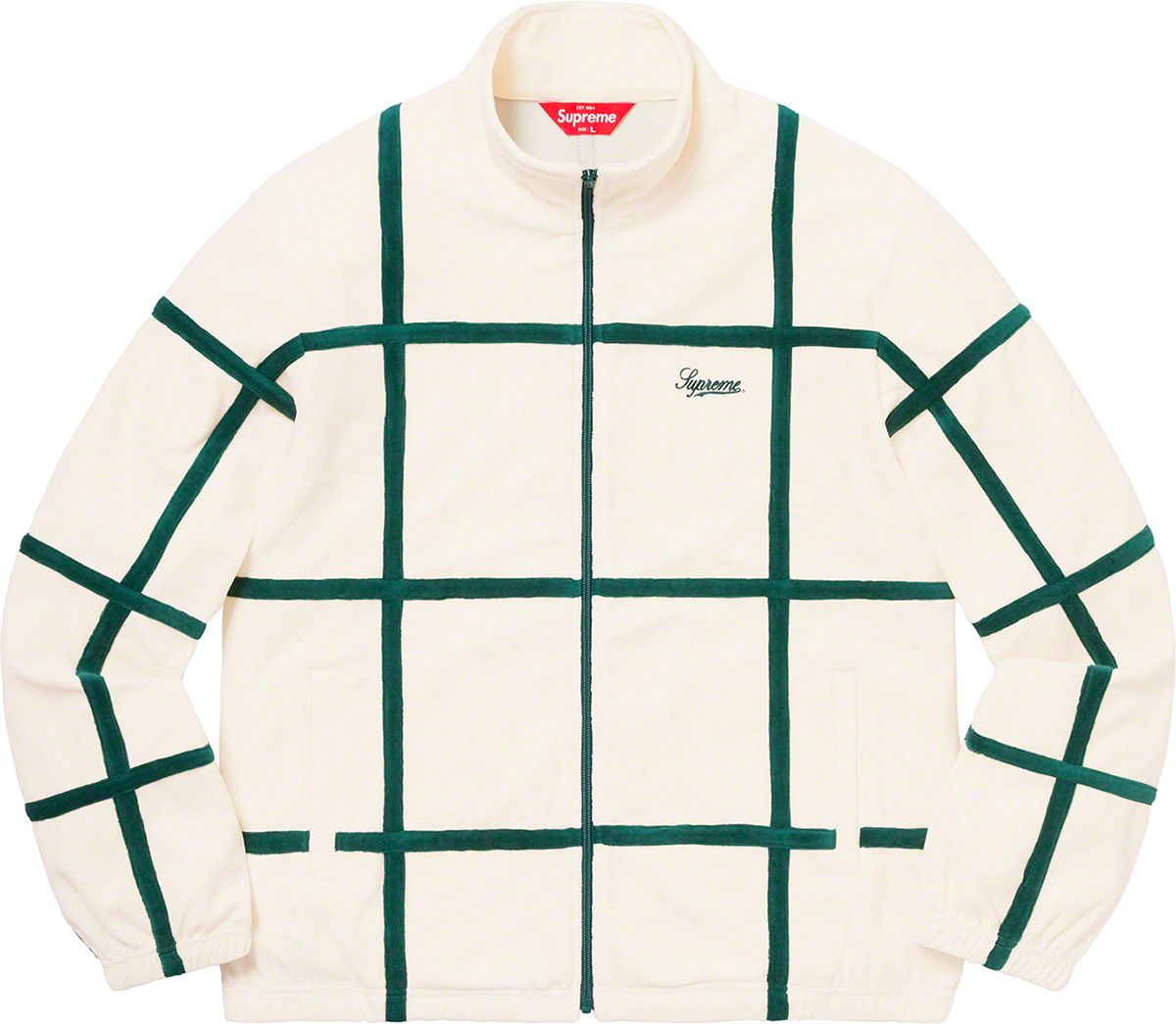 トップス 20SS/Grid Taping Velour Jacket Grid Taping Velour Jacket – Supreme