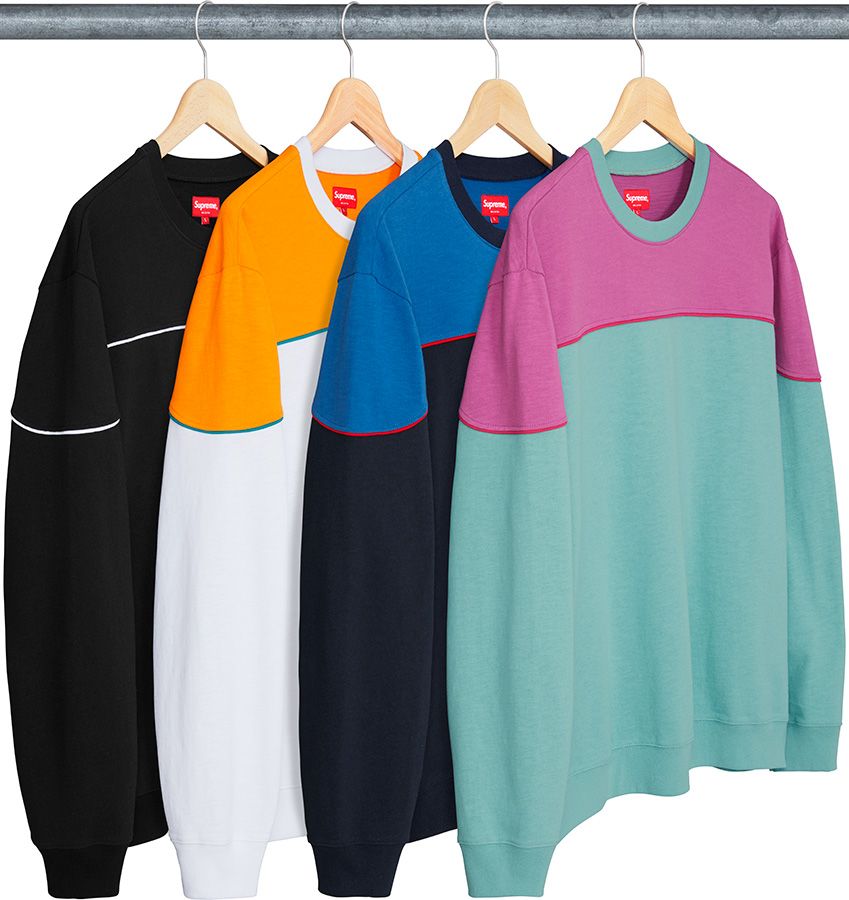 Dash Stripe Crewneck – Supreme