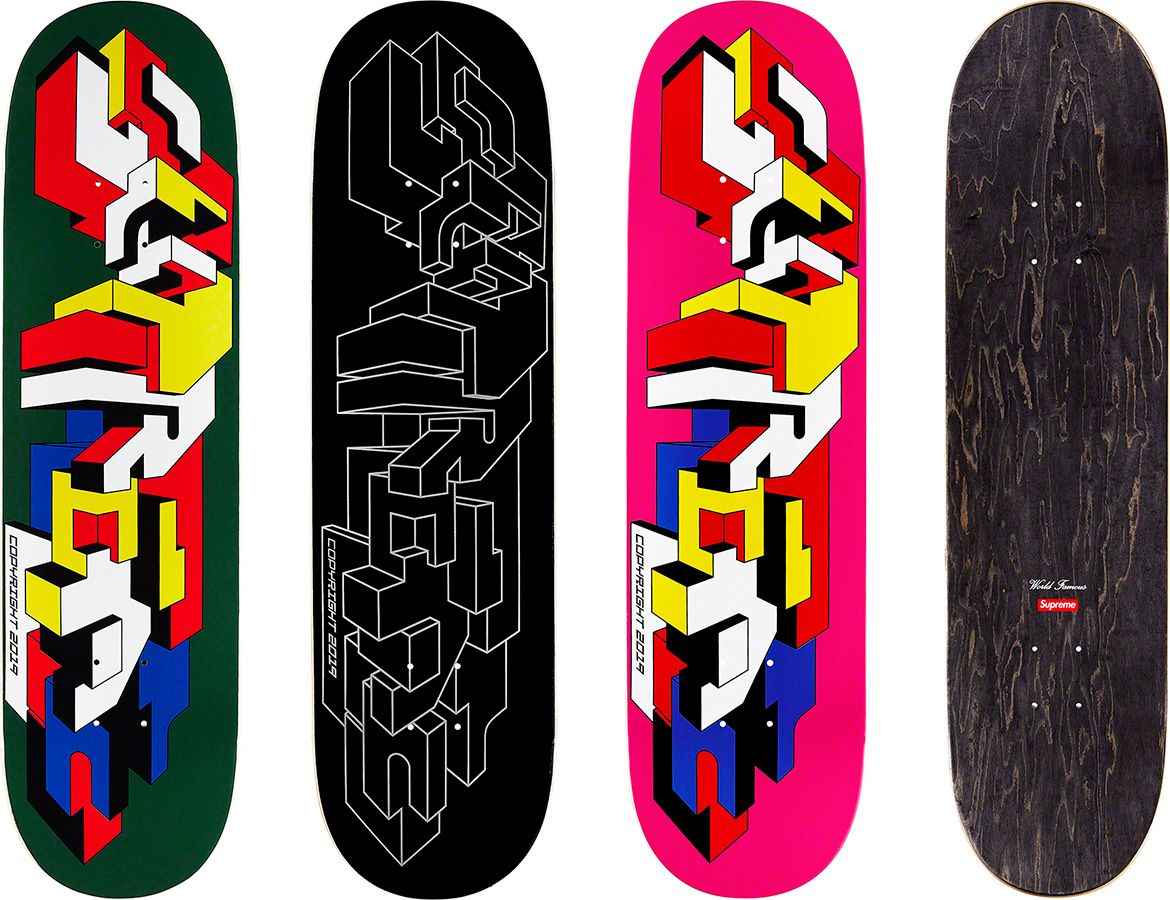 【未開封品】Supreme Deltaロゴ　Skate board deck Fall/Winter 2019 Preview – Supreme