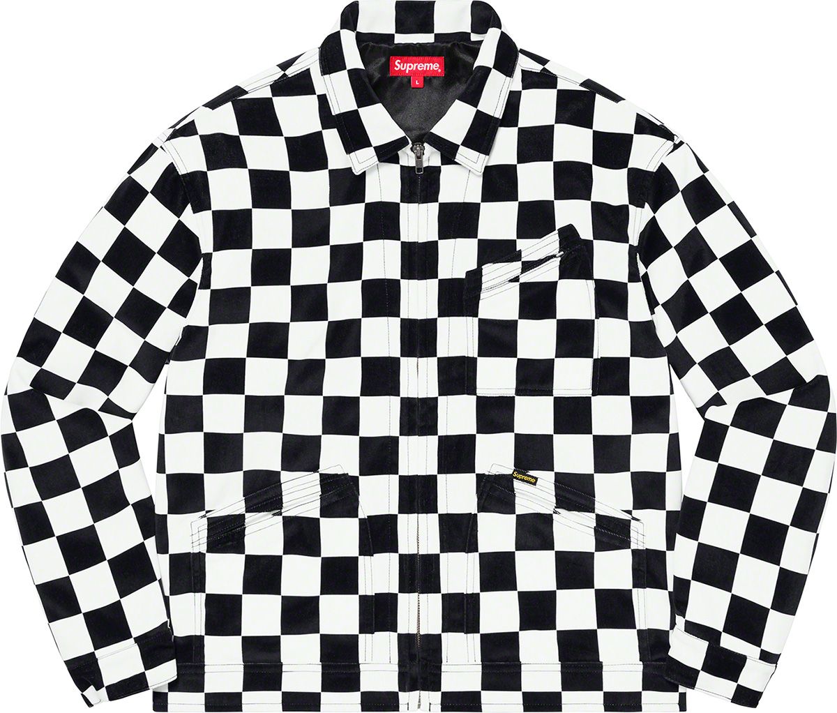【YOASOBI着用】supreme Velvet Work Jacket Fall/Winter 2020 Preview – Supreme