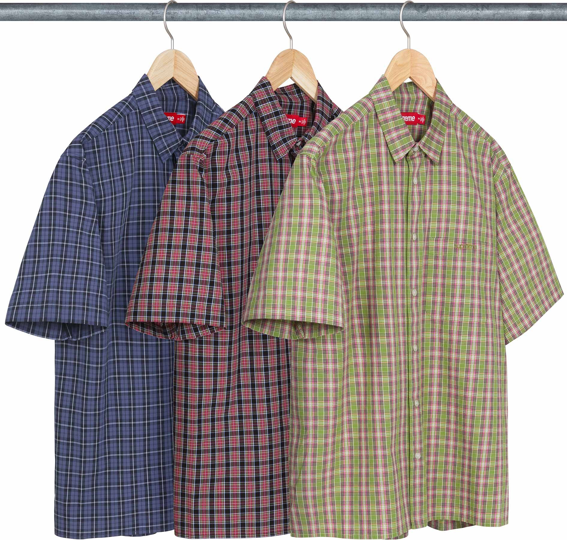 トップス Supreme Plaid S/S Shirts Spring/Summer 2024 Preview – Supreme