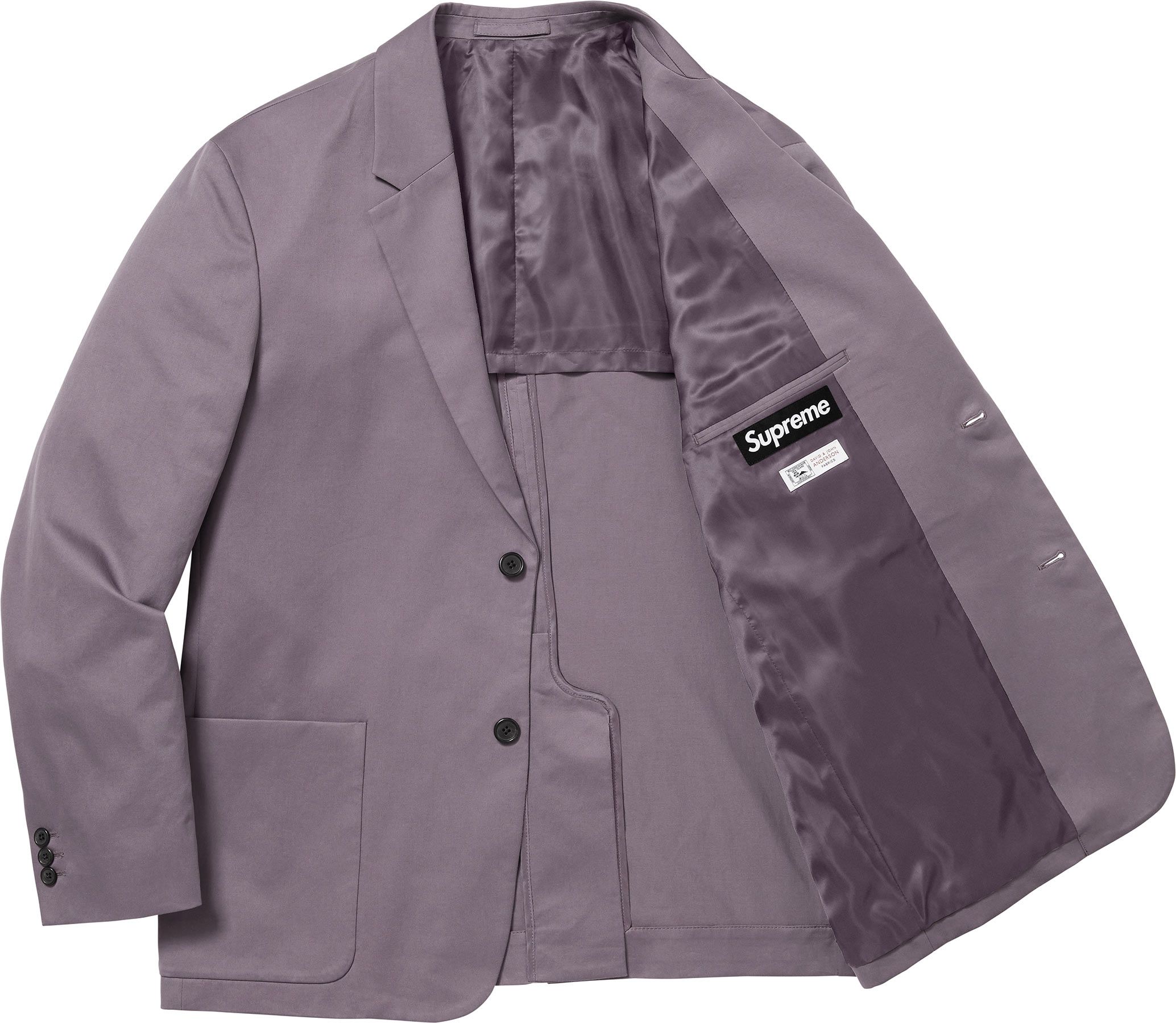 シュプリーム 25ssSea  Cotton Suit Buy Supreme Sea Island Cotton Suit 'Black' - SS25SU5 BLACK | GOAT