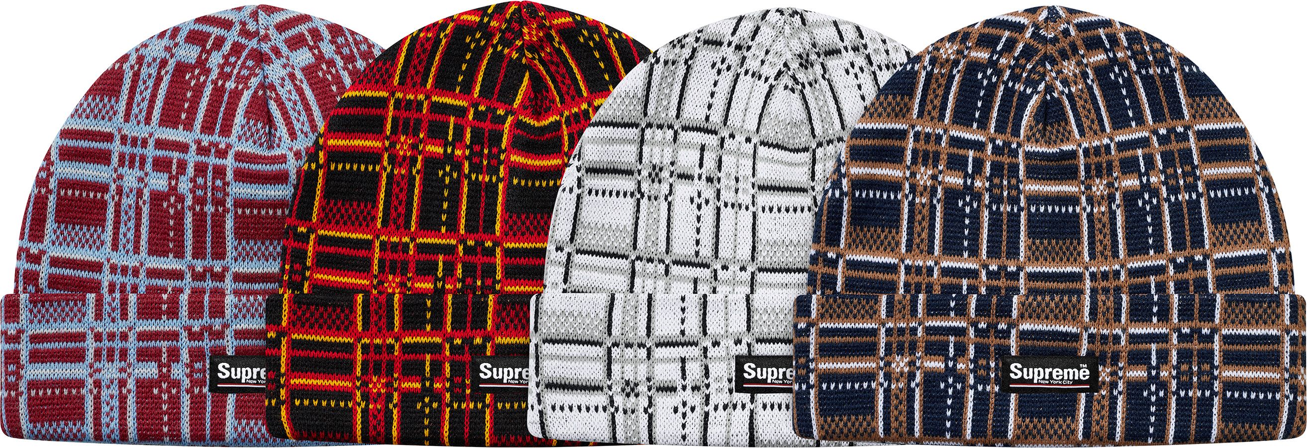 専用　SUPREME Plaid Beanie FW18 Fall/Winter 2018 Preview – Supreme