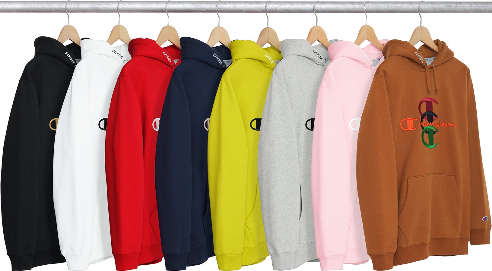 ゆ*〜様 Supreme Champion arch logo sweat ho Supreme x Champion Arc Logo Hoodie - Size Medium - Olive Green