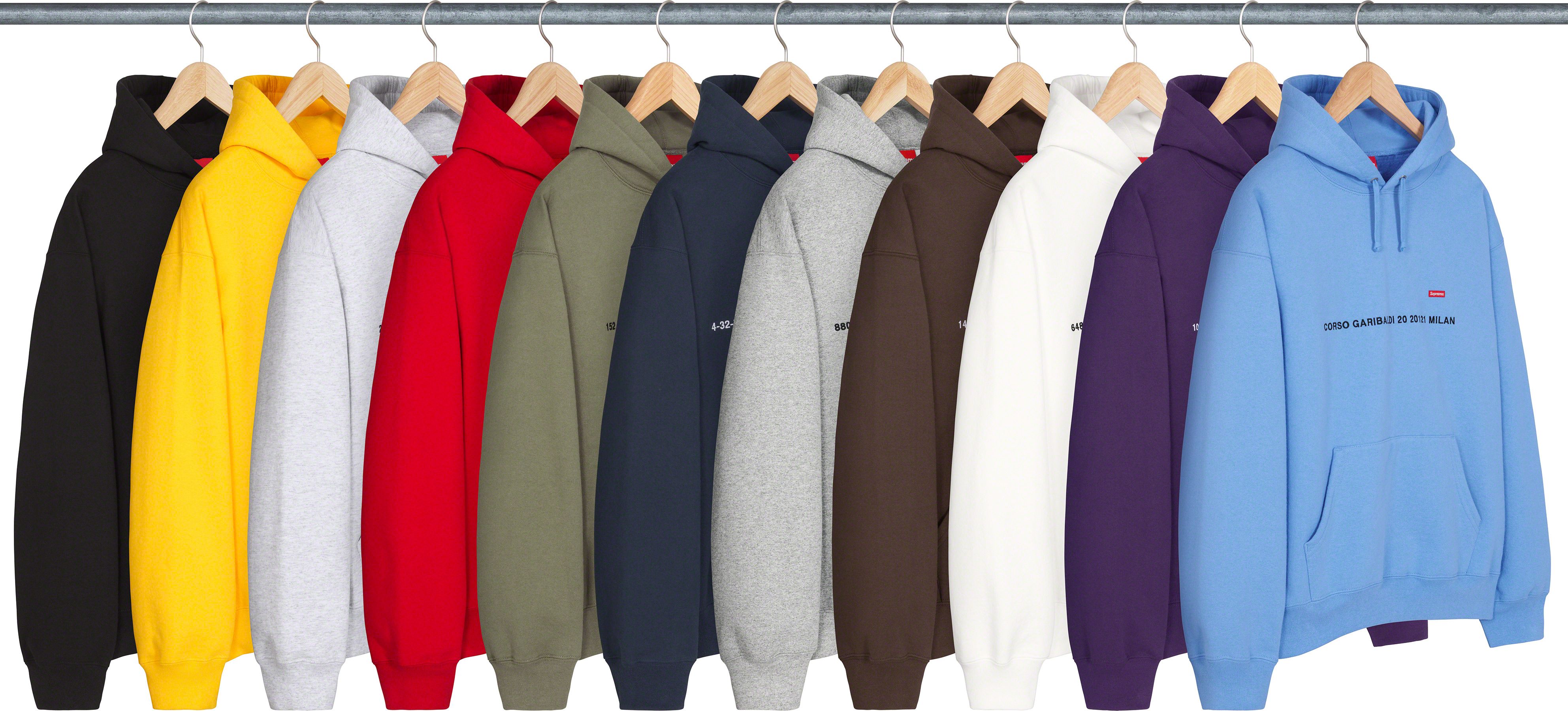 Shop Small Box Hooded Sweatshirt XL Supreme Small Box Hooded