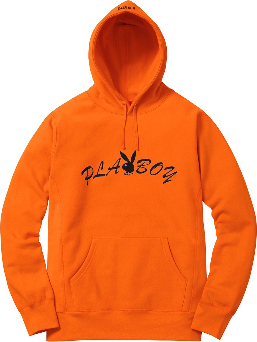 supreme playboy コラボ パーカー Supreme Playboy Hooded Sweatshirt (SS17) White Men's - SS17 - US