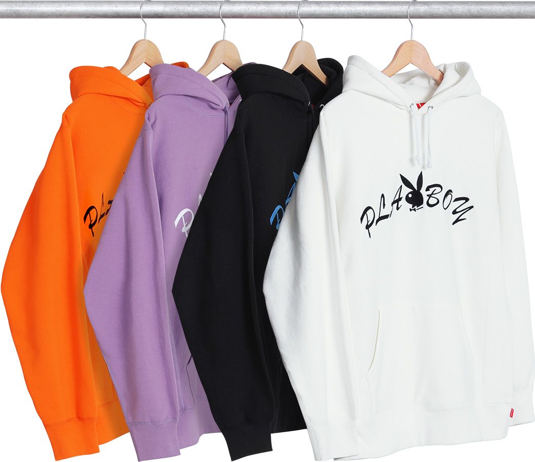 Supreme x Playboyシュプリーム コラボ フーディー Spring/Summer 2017 Preview – Supreme