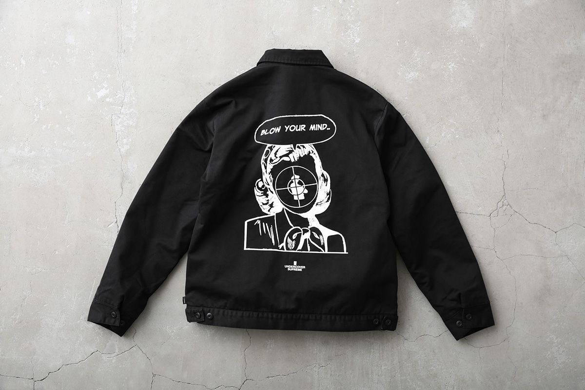 込 Supreme UNDERCOVER  Work Jacket black Supreme®/UNDERCOVER/Public Enemy – Gallery – Supreme