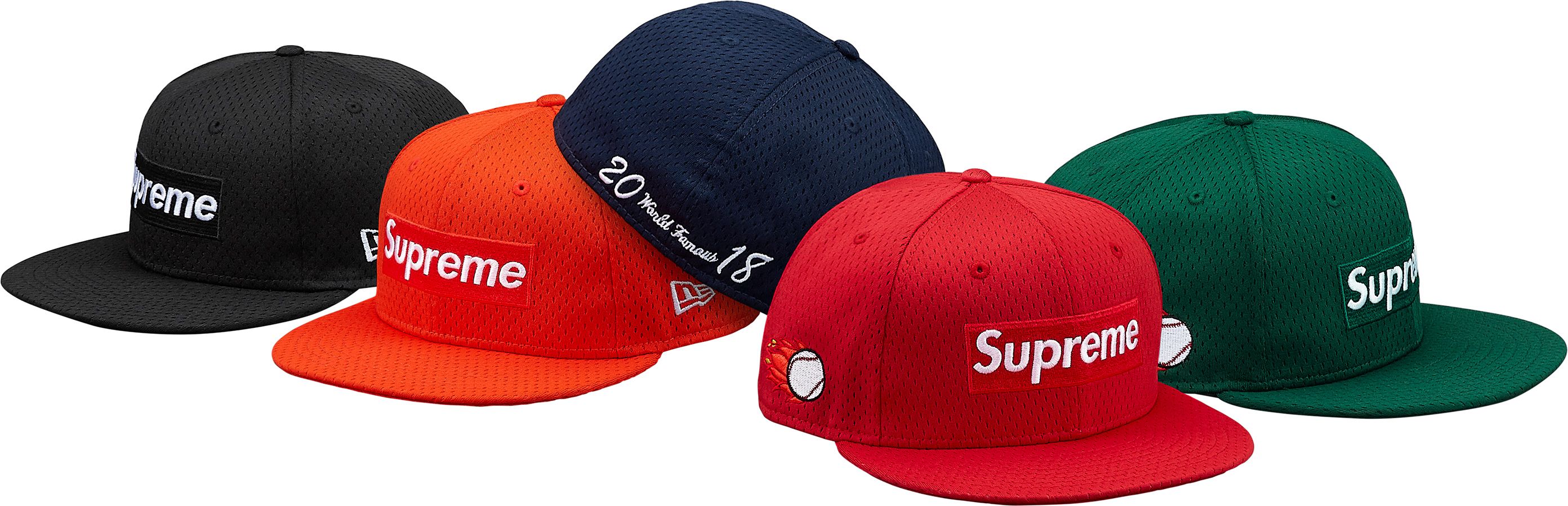 Supreme Monogram Box Logo キャップ 7 1/4 Spring/Summer 2018 Preview – Supreme