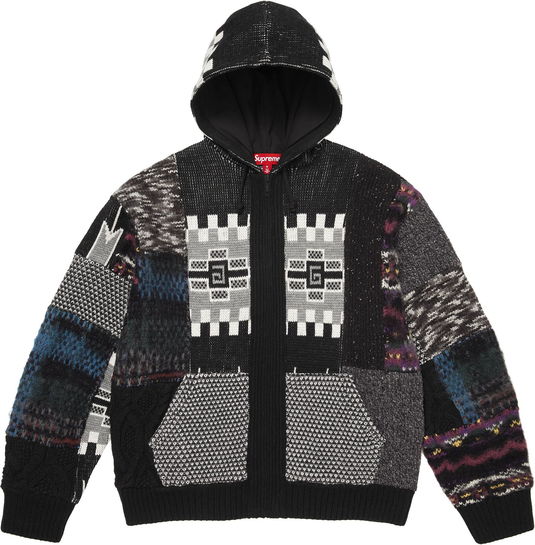 シュプリーム 17AW PATCHWORK HOODED パーカー Spring/Summer 2025 Preview – Supreme