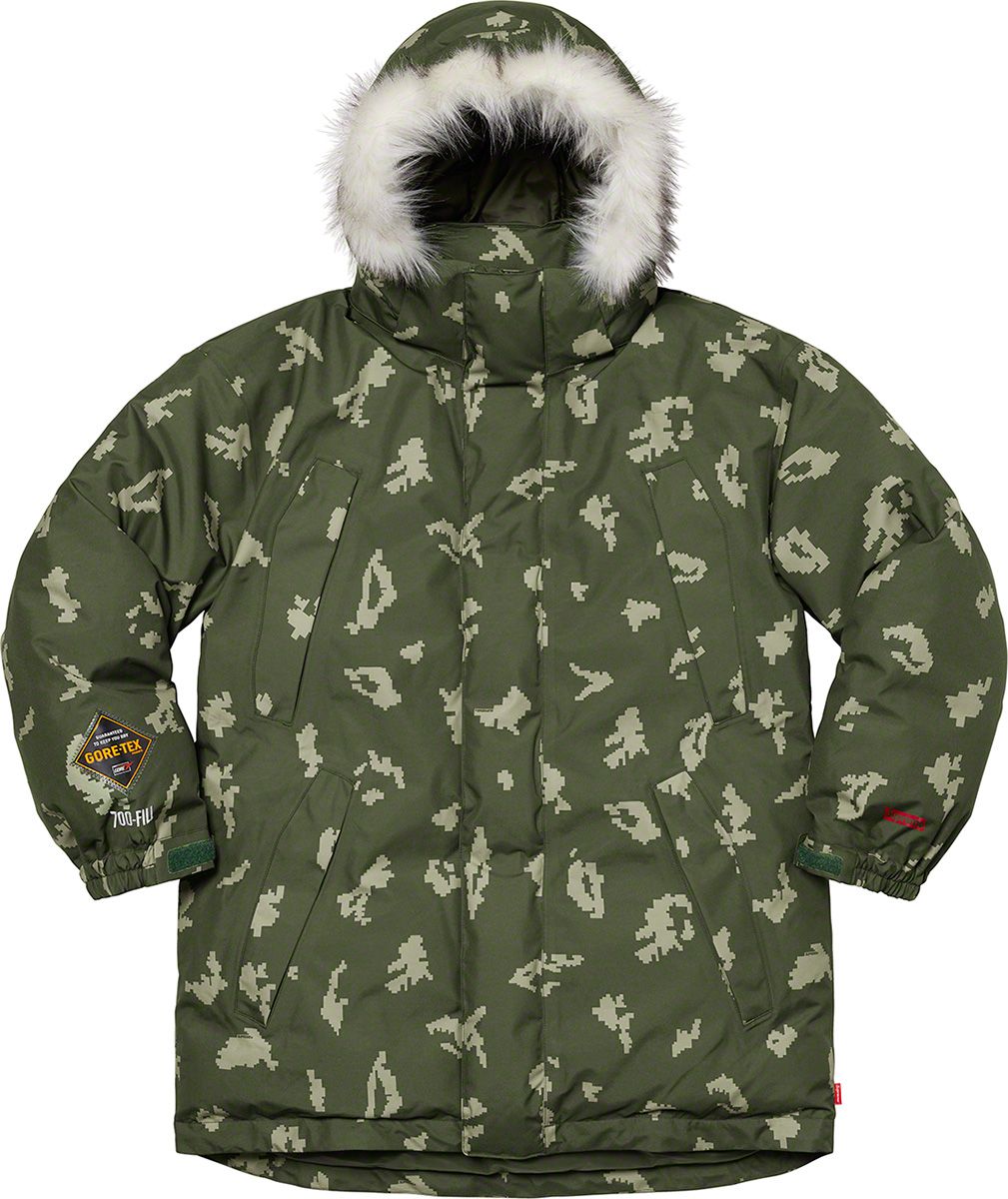 希少 supreme GORE-TEX 700-fill Down Parka Supreme GORE-TEX 700-Fill Down Parka Black Men's - FW18 - US