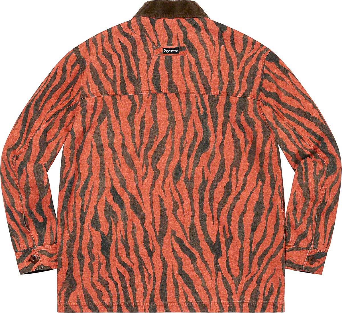 supreme 21ss Barn Coat バーンコート タイガーストライプ SUPREME シュプリーム 21SS Barn Coat タイガーストライプ バーン