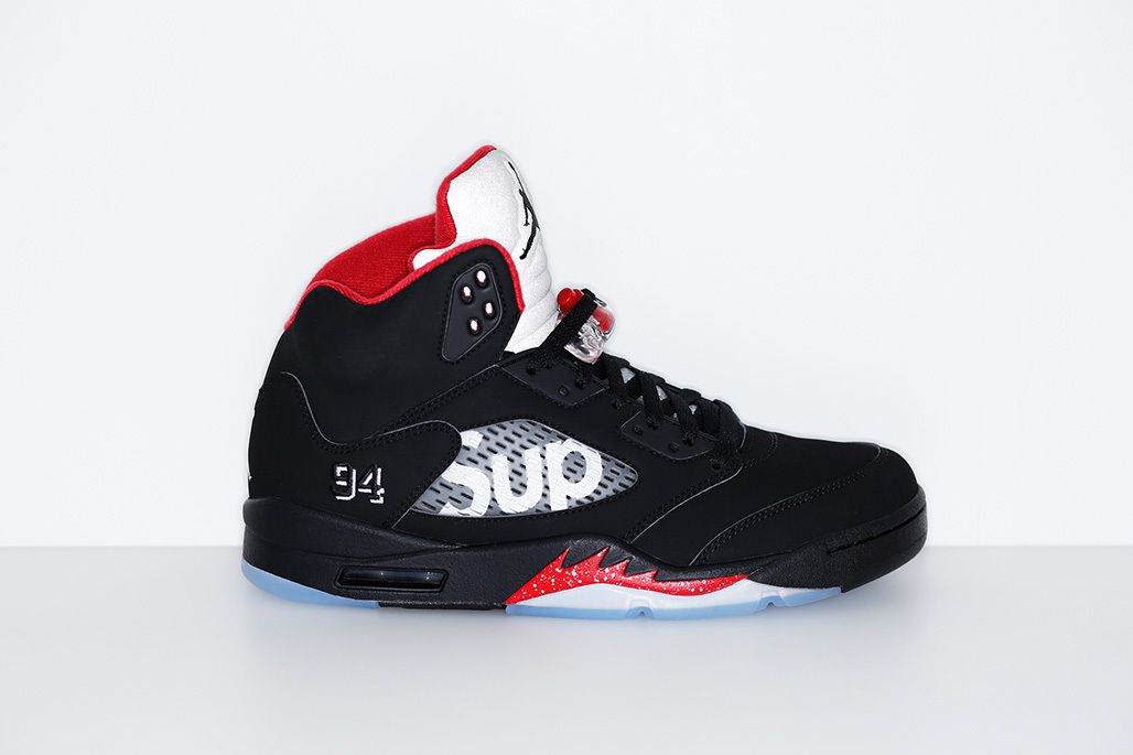 supreme jordan 5 release date
