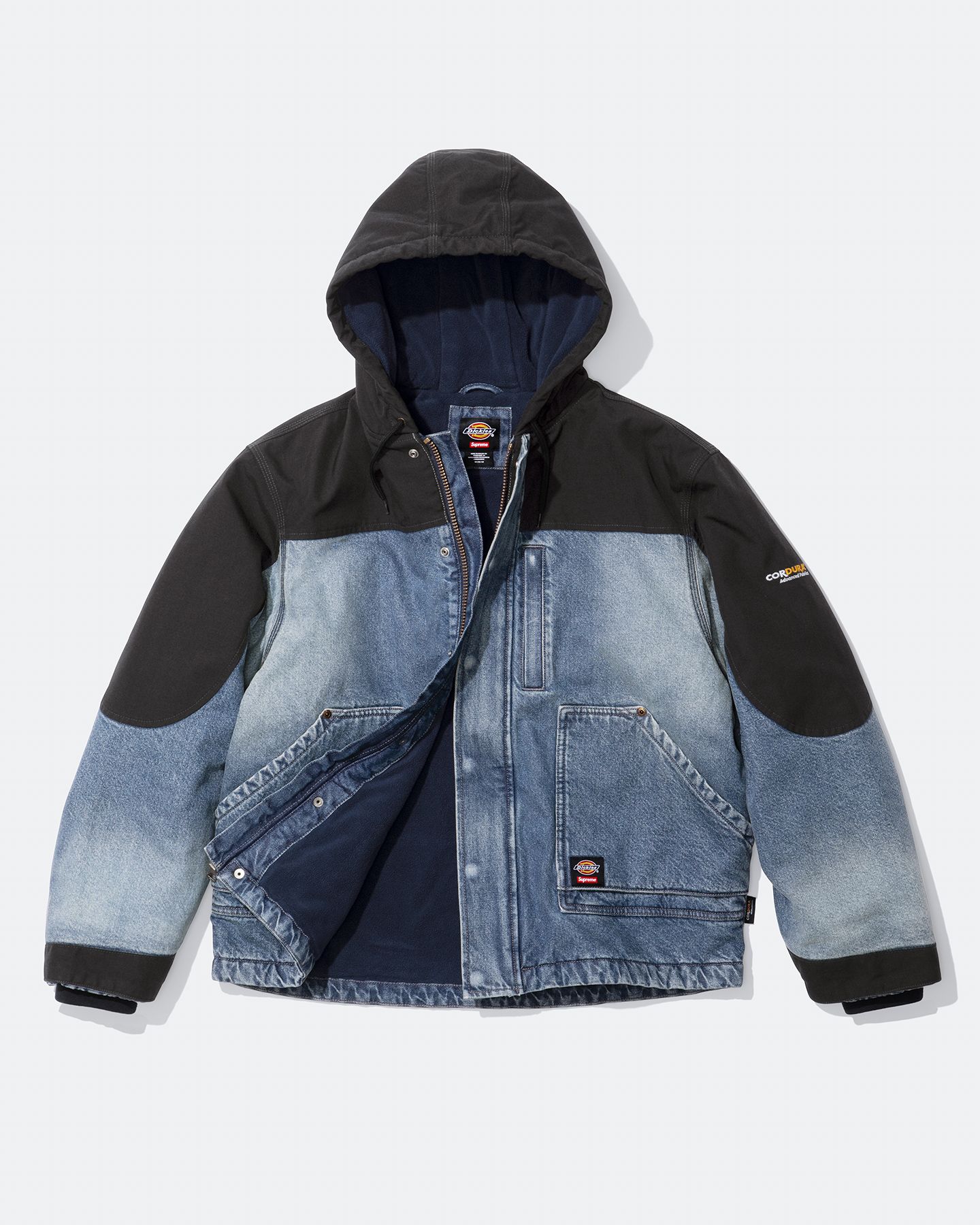 Supreme Dickies キルティングjacket sサイズ Supreme Dickies Reversible Quilted Faux Fur Work Jacket Black | eBay