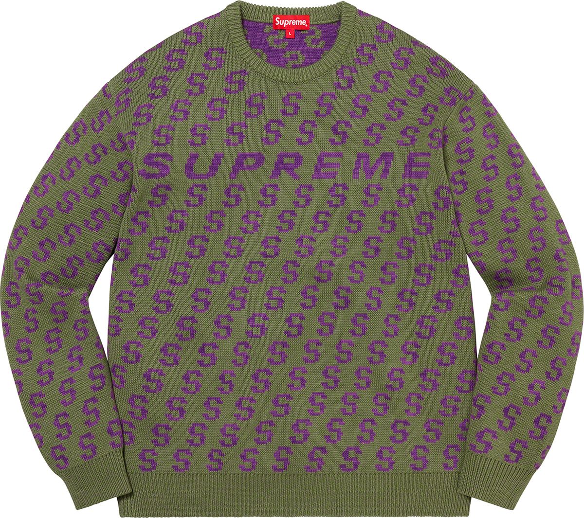 Supreme S Repeat Sweater セーター Spring/Summer 2021 Preview – Supreme