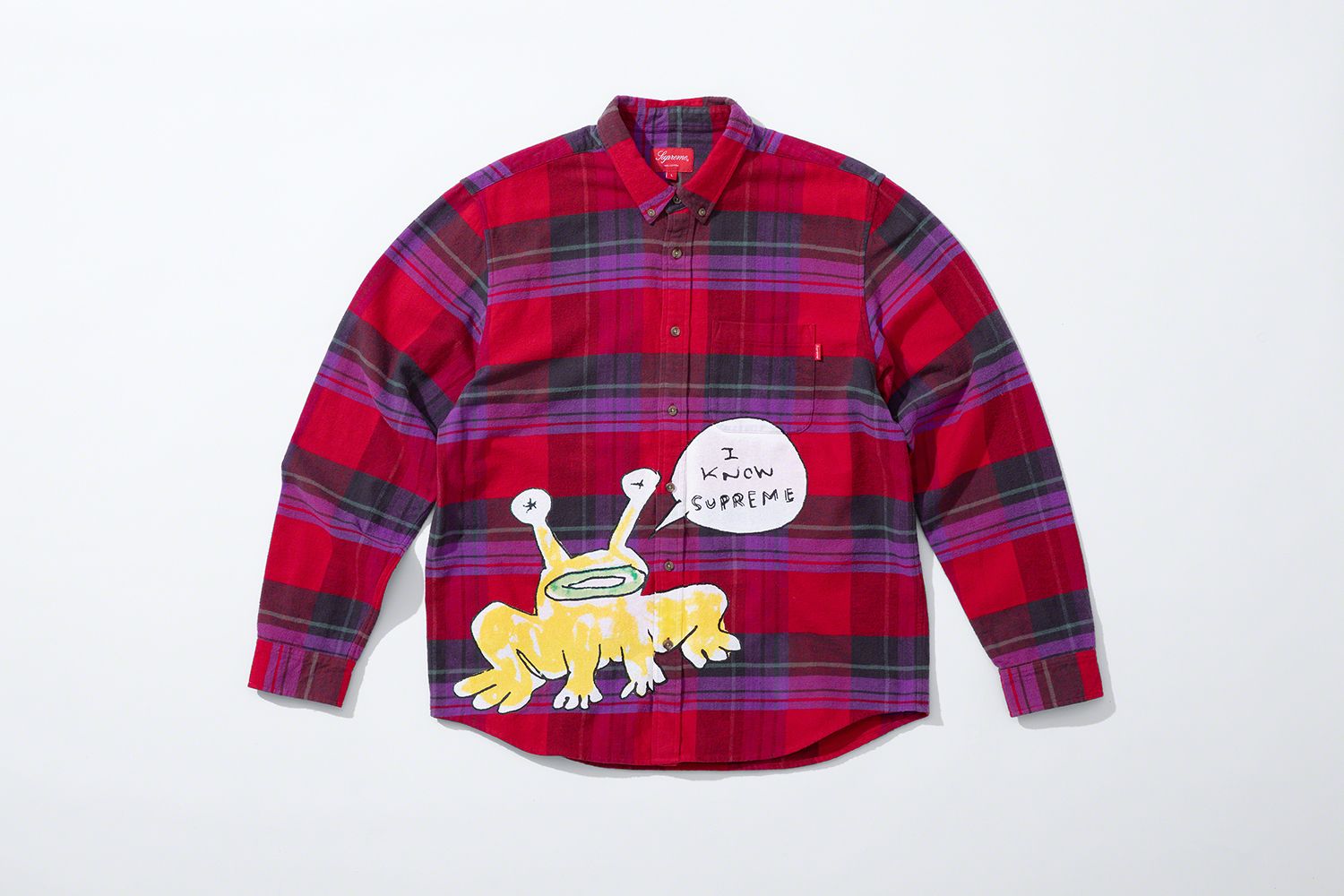トップス supreme 20SS Daniel Johnston Plaid Shirt Daniel Johnston for Supreme – Gallery – Supreme