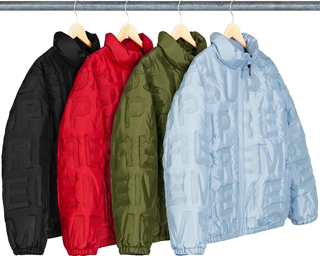 ジャケット・アウター Supreme 19SS Bonded Logo Puffy Jacket L Spring/Summer 2019 Preview – Supreme