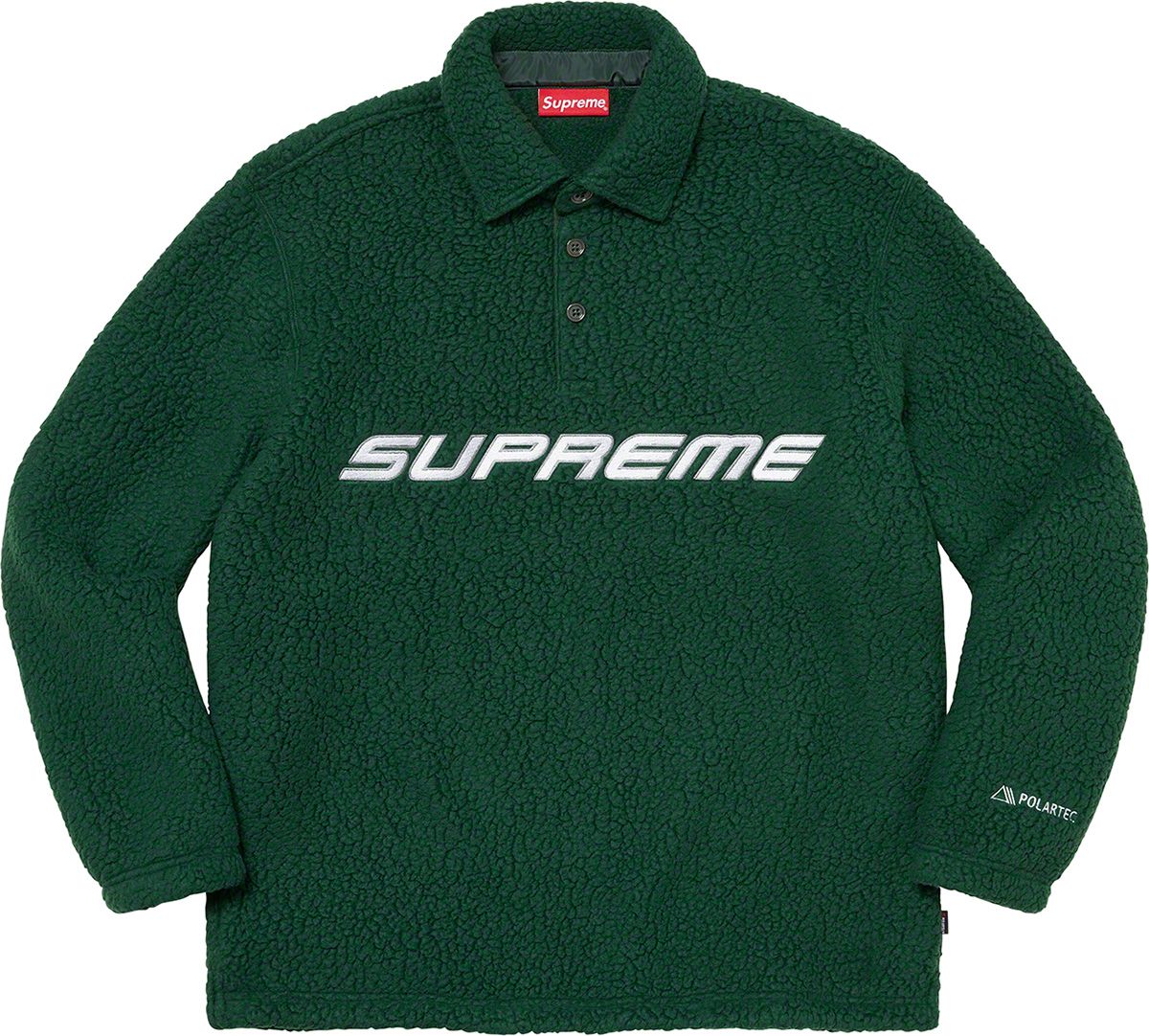 シュプリーム　Supreme Polartec L/S Polo フリース Fall/Winter 2022 Preview – Supreme