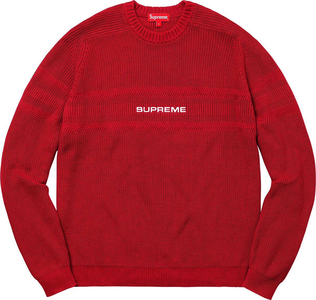 トップス supreme Chest Stripe Raglan Sweater 2018 Spring/Summer 2018 Preview – Supreme