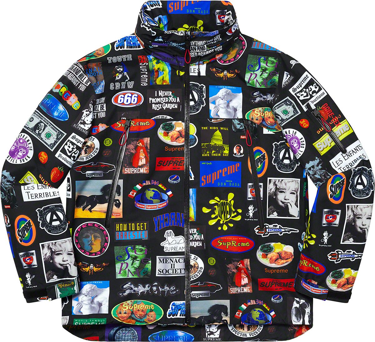 マウンテンパーカー Supreme GORE-TEX Stickers Shell Jacket Spring/Summer 2021 Preview – Supreme
