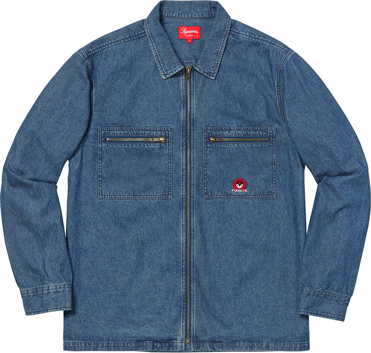Ｕ*Ａ様 16ss Supreme Denim Zip Shirt ジャケット Fall/Winter 2018 Preview – Supreme