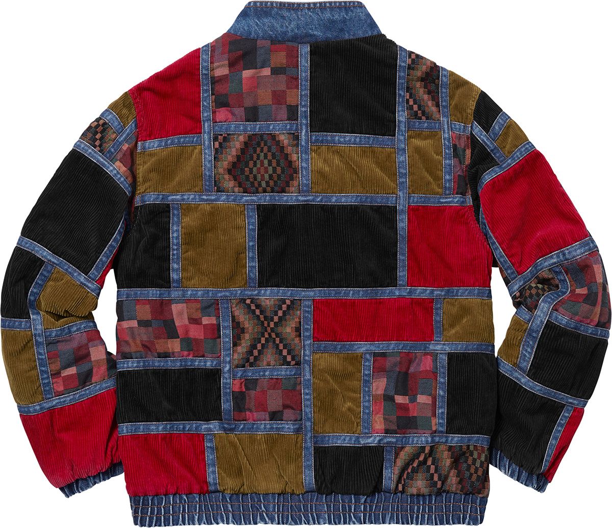 ジャケット・アウター Supreme Corduroy Patchwork Denim Jacket Fall/Winter 2018 Preview – Supreme