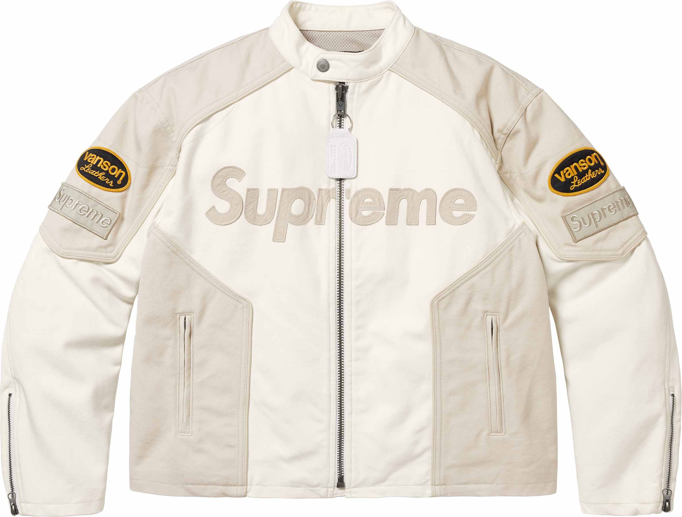 ジャケット・アウター Supreme Vanson Leathers Cordura Jacket Supreme x Vanson Leathers Cordura Jacket Pink Camo Black 3colors
