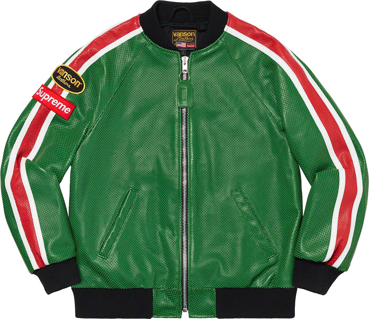 ジャケット・アウター Supreme/Vanson Perforated Bomber Jacket Spring/Summer 2020 Preview – Supreme