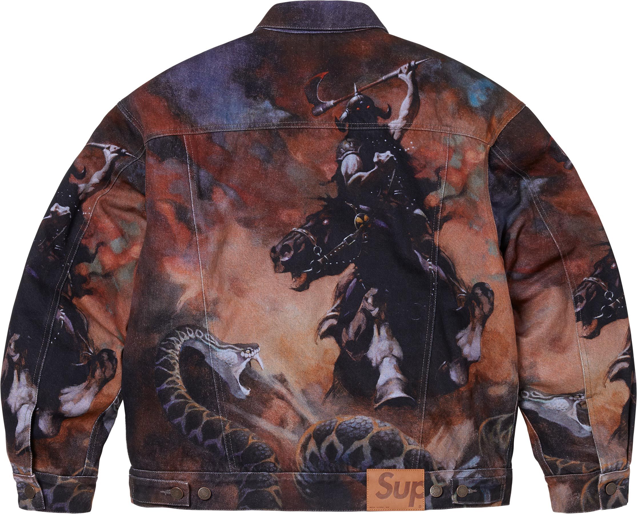 ジャケット・アウター Supreme Frank Frazetta Faux Jacket s-l400.jpg