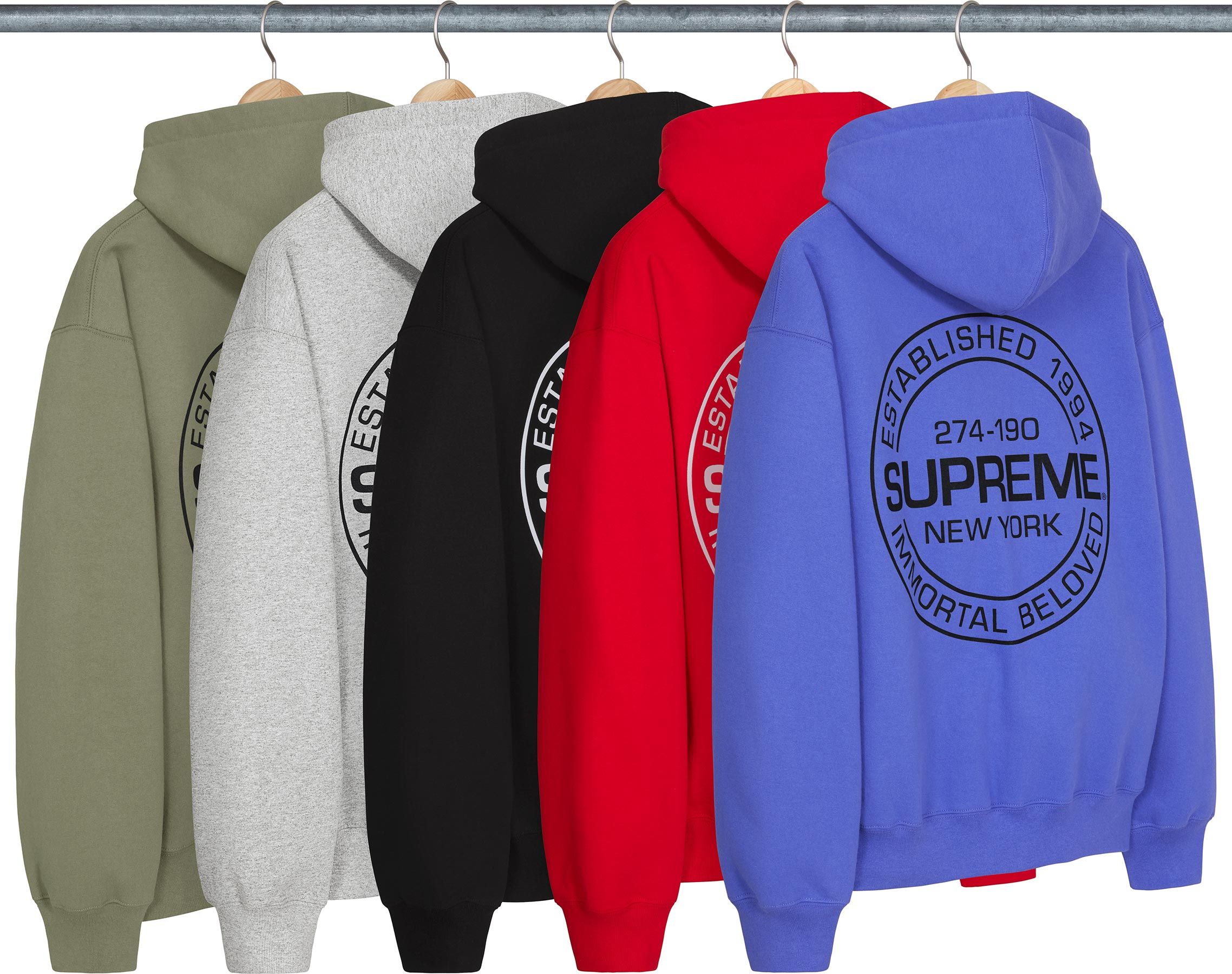 Mサイズ　Supreme Immortal Hooded Sweatshirt Spring/Summer 2024 Preview – Supreme