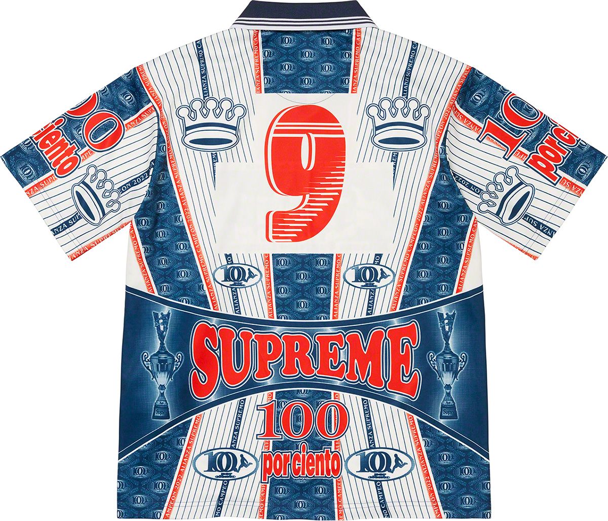 Supreme Por Ciento Soccer Jersey シャツ Supreme Por Ciento Soccer Jersey Size S - 2XL Preorder Rm8xx