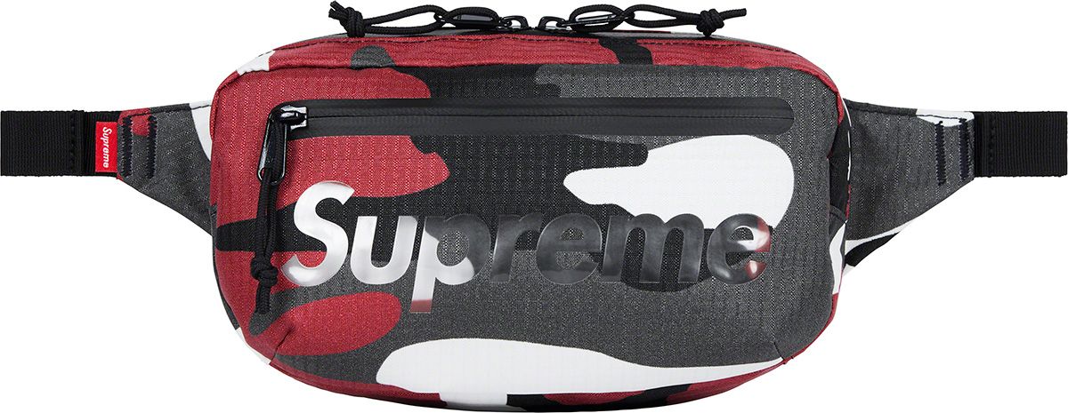 Supreme 21ss Waist bag Red Camo ボディバッグ Supreme(シュプリーム) 21SS Waist Bag Red Camoロゴ カモ柄 ウエスト