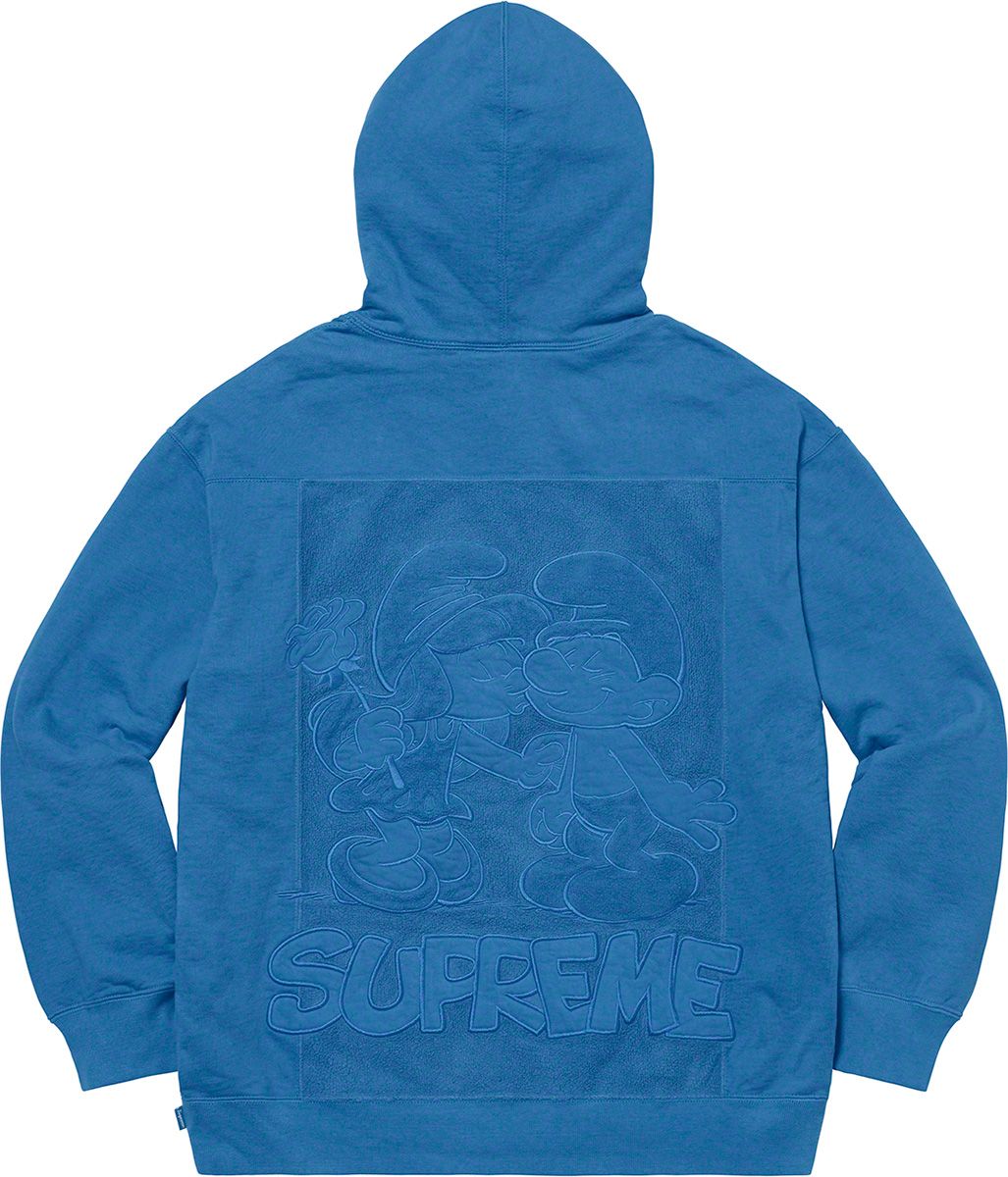 Supreme Smurfs Hooded Sweatshirt Mサイズ Supreme Smurfs Hooded Sweatshirt Pale Royal Men's - FW20 - US