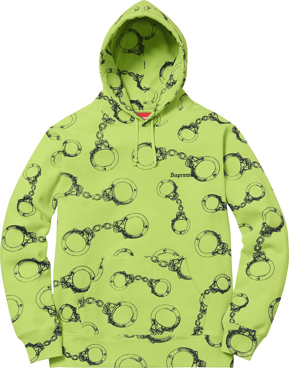 Supreme 2017AW Handcuffs スエットパンツ 【サイズ】L 楽天市場】Supreme シュプリーム パンツ 手錠 柄 スウェットパンツ