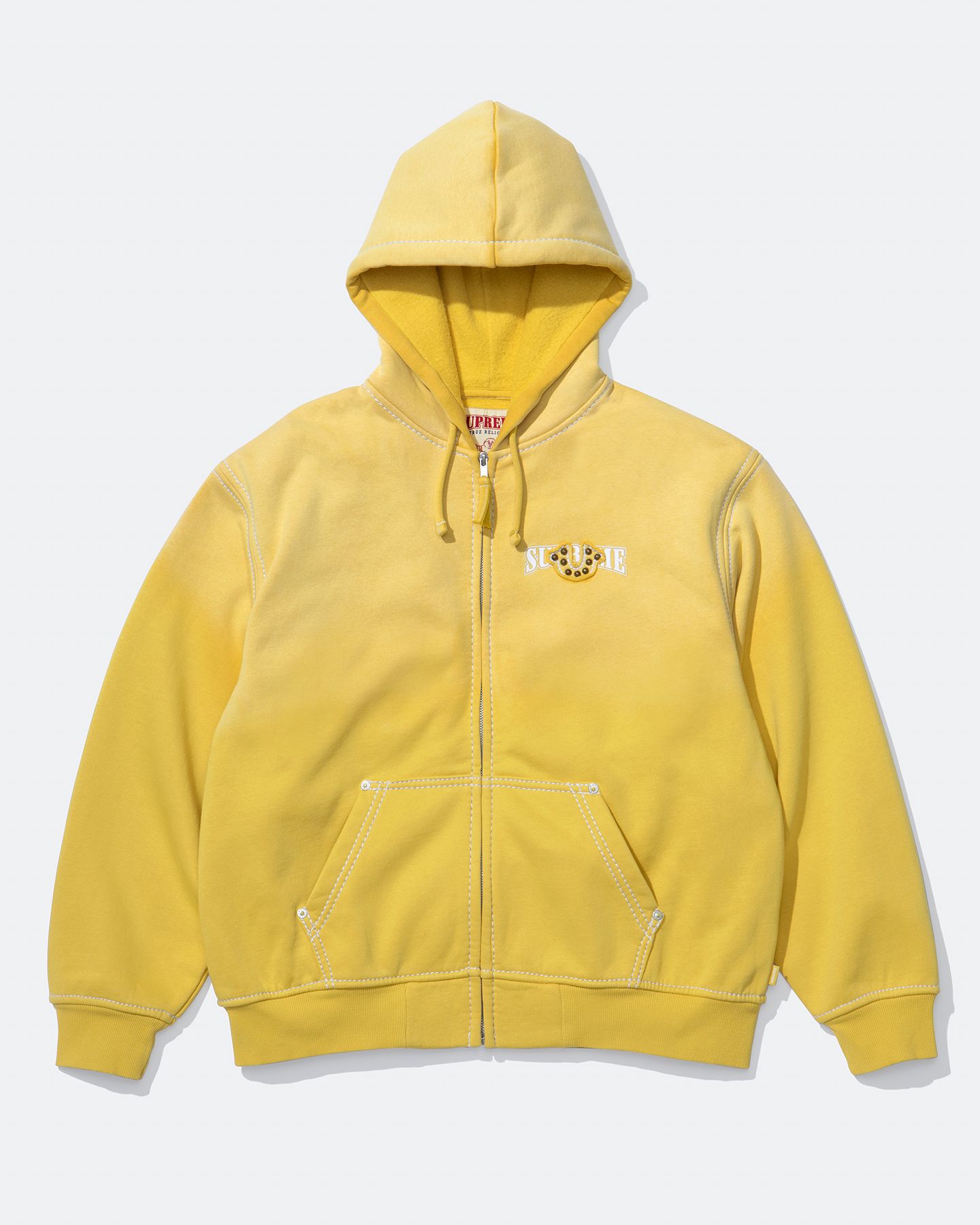 トップス supreme TRUE RELIGION Mens Black Supreme True Religion Hoodie | Elite Jacket