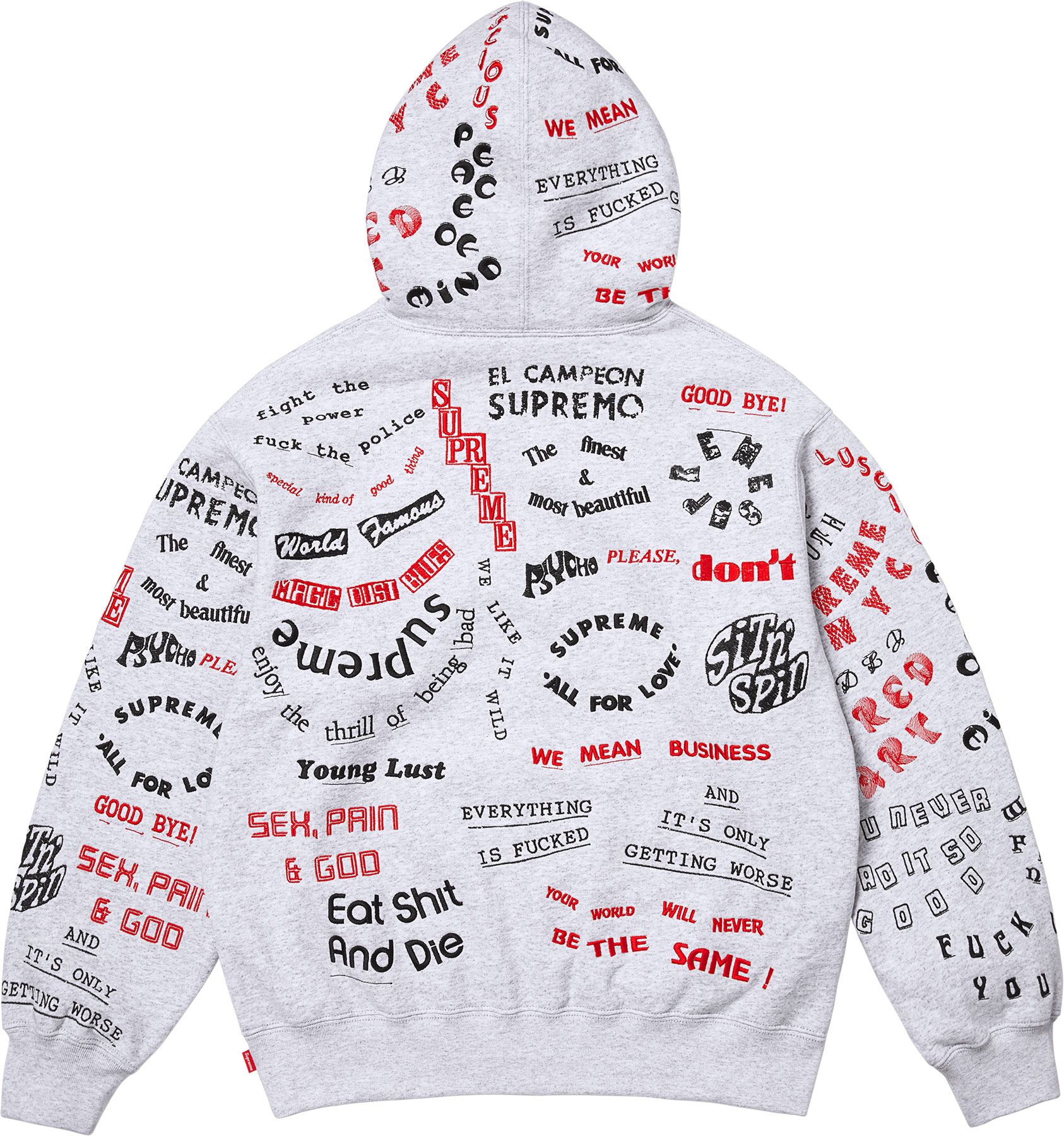 トップス Supreme Too Deadly Hooded Sweatshirt Spring/Summer 2026 Preview – Supreme