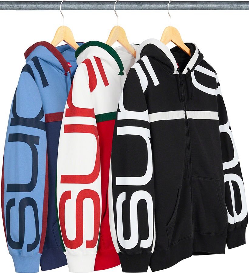 トップス Supreme Track Paneled Zip Up Hooded Fall/Winter 2021 Preview – Supreme