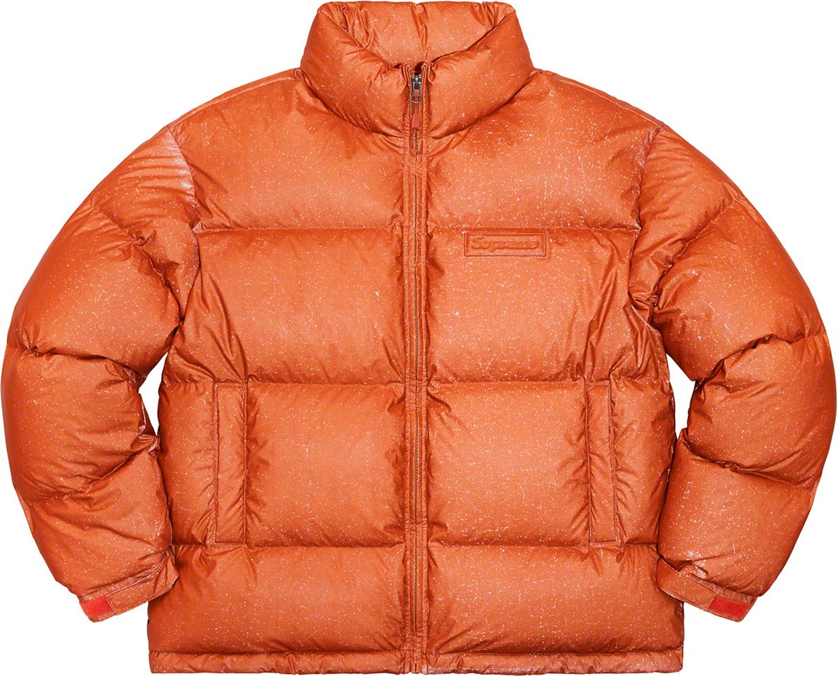 値下げ　Supreme Reflective Speckled ダウン Supreme Reflective Speckled Down Jacket Black Men's - FW20 - US