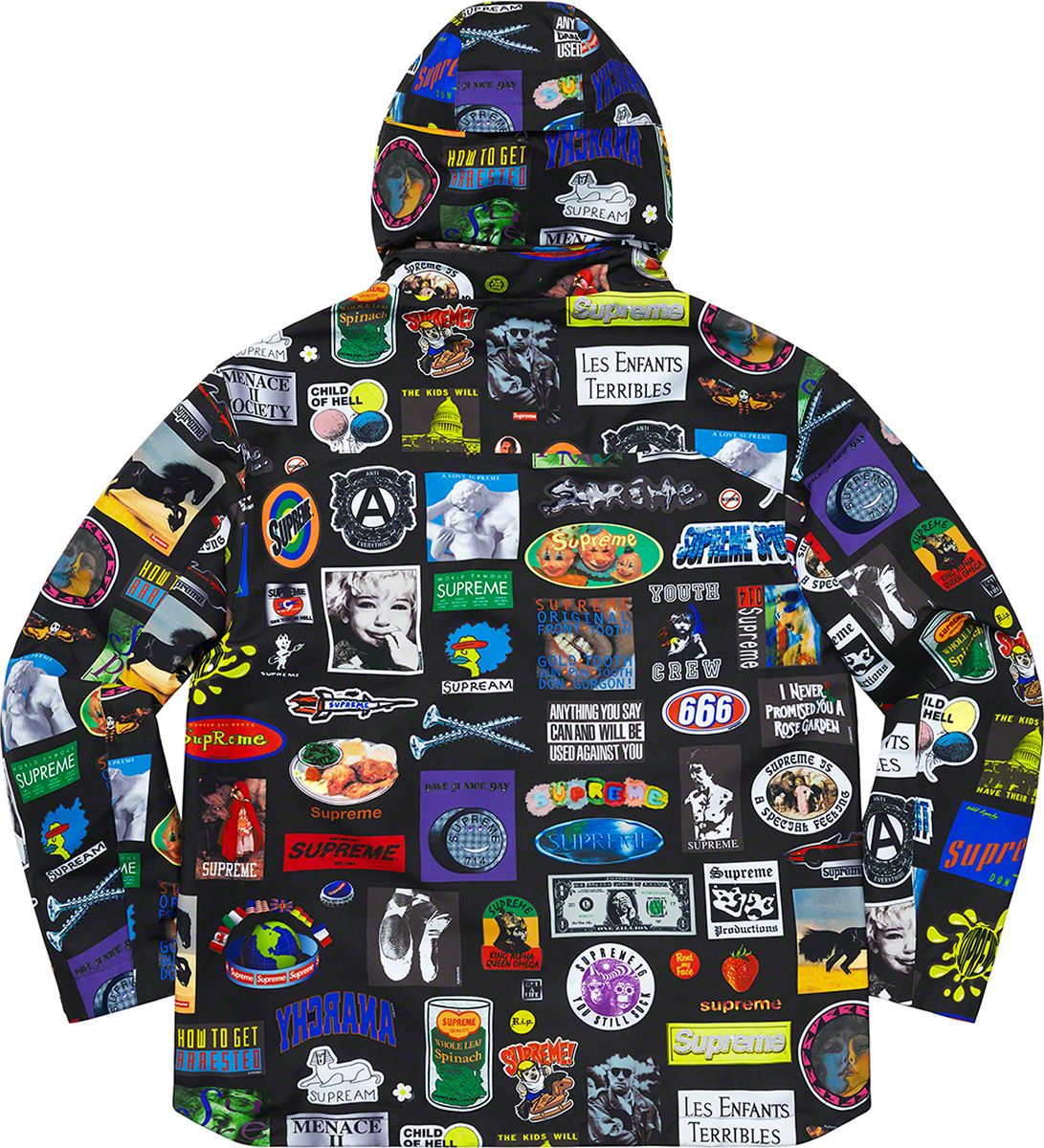 マウンテンパーカー GORE-TEX Stickers Shell Jacket 
