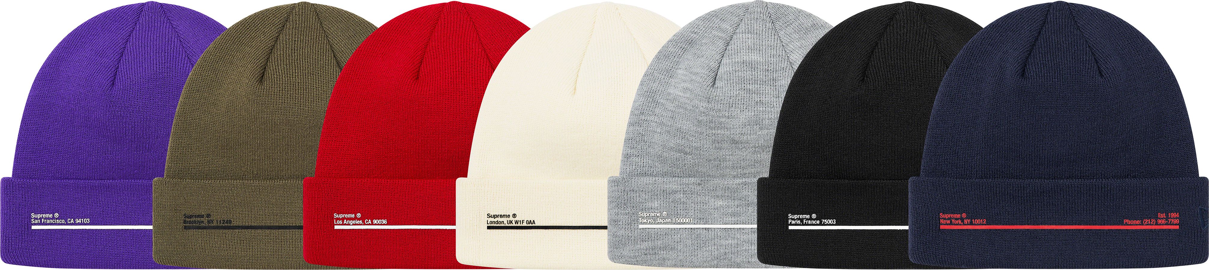 帽子 Supreme new era big arc beanie Supreme New Era Big Arc Beanie Light Yellow - FW20 - US
