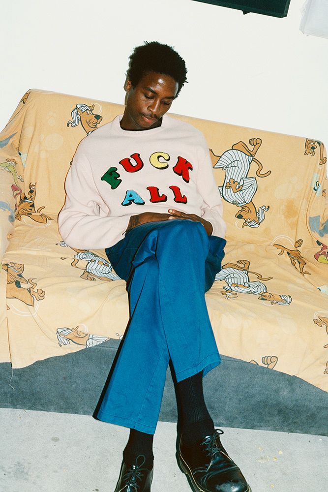 Supreme スタジャン XL ダークグリーン　jamie reid Jamie Reid x Supreme Spring 2021 Collaboration | Hypebeast